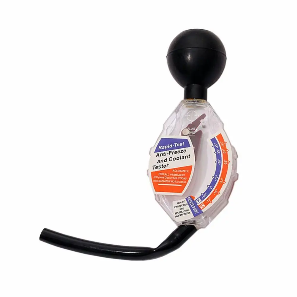 1Pc High Accuracy Dial Car Radiator Coolant Tester Antifreeze Coolant Tester Tool Auto Replacement Parts Cooling System coolant replacement tool
