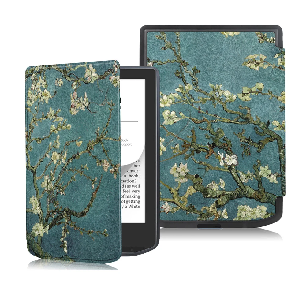 Slim PU Leather Folio Cover with Auto Sleep/Wake