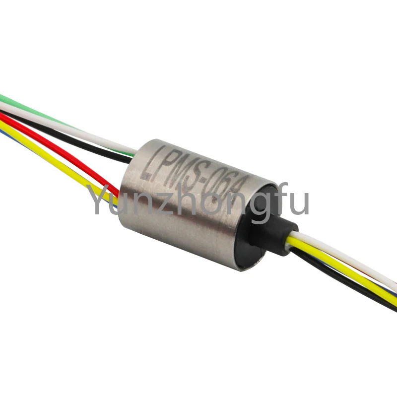 

Extremely Low Electrical Noise with High-precision Super Mini Slip Ring of 6 Wires