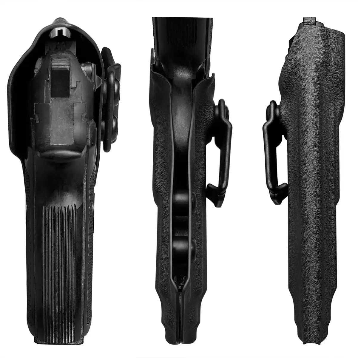 Beretta 92FS 92A1 96A1 Holster IWB Kydex Holster for Beretta 92 A1 / 96 A1 / 92 FS Case-(Black, Right Hand)