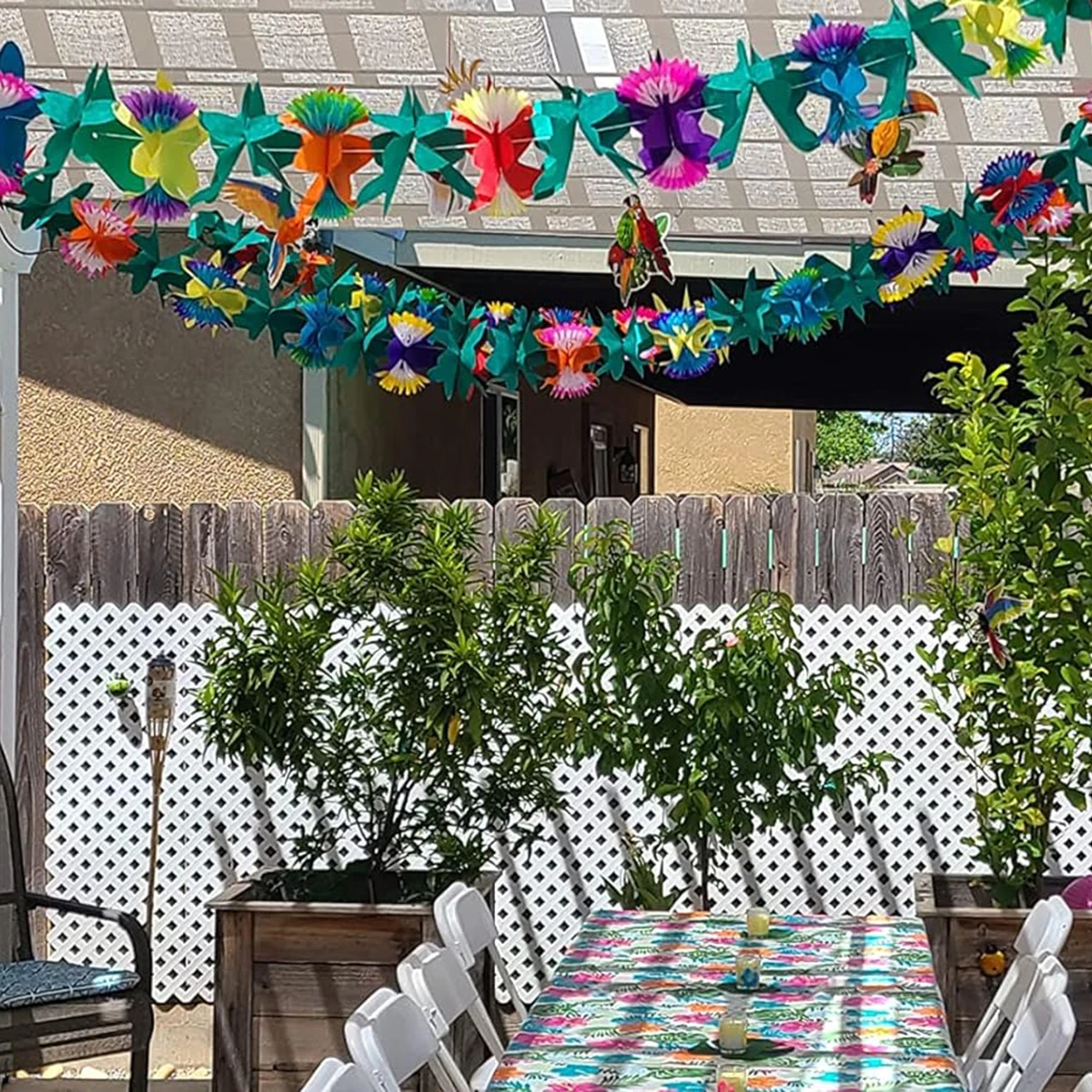 Party Decorations Hawaiian Luau Summer Tiki Bar Tropical 1PCX3M
