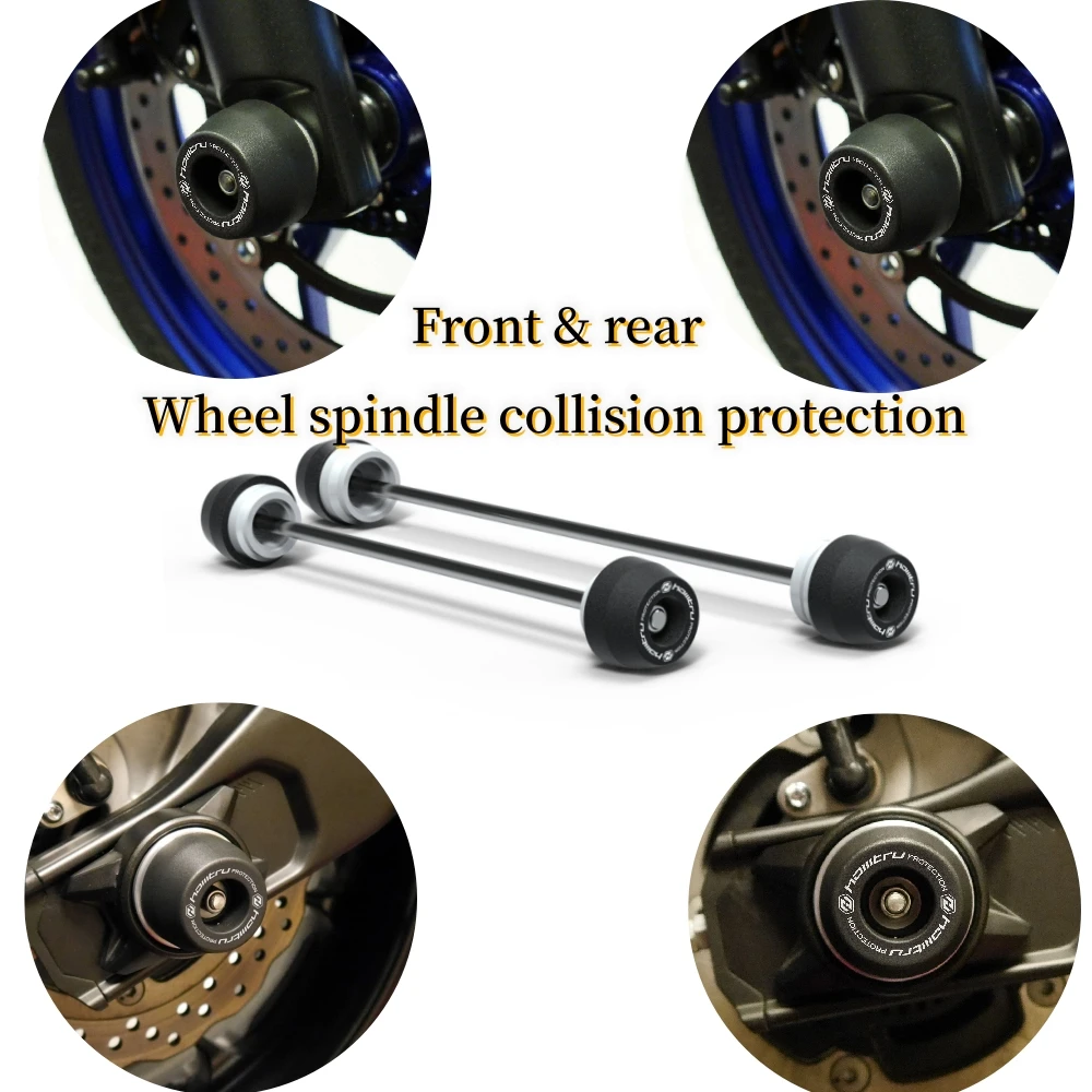 

Защита от удара шпинделя переднего и заднего колеса для Yamaha XSR900 2022-2023