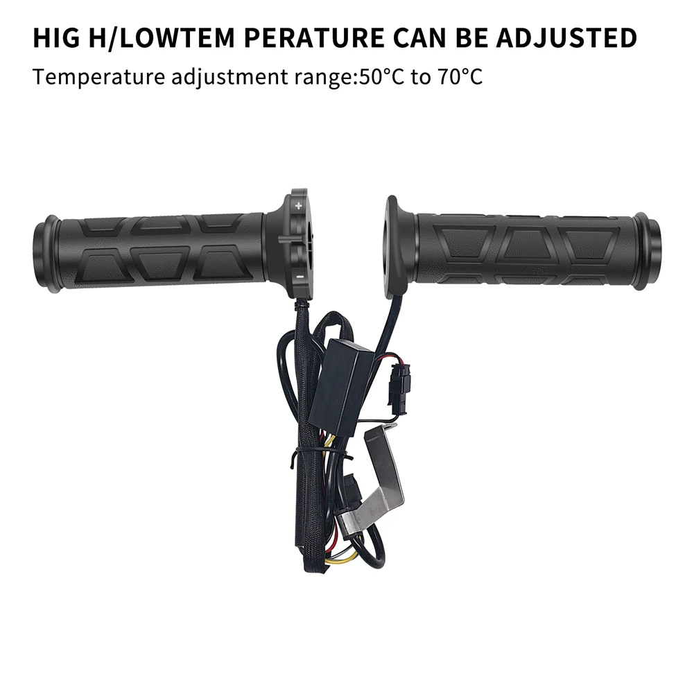 Waterproof Electric Heated Grips for Motorcycle Handlebars