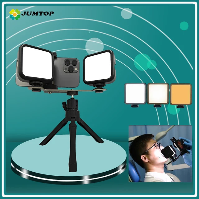 JUMTOP Dental Mobile Photography LED Light Bluetooth Intraoral Photo Video Flashlight Lighting For Dentist Treatment Lamp