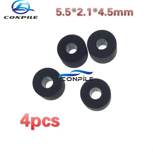 4 Pz 5.5*2.1*4.5Mm Per Sony Walkman Wm-Fx Wm-Ex Wm-Gx Tape Drive Pinch Roller Anello Di Gomma Cassetta Deck Audio Tape Recorder