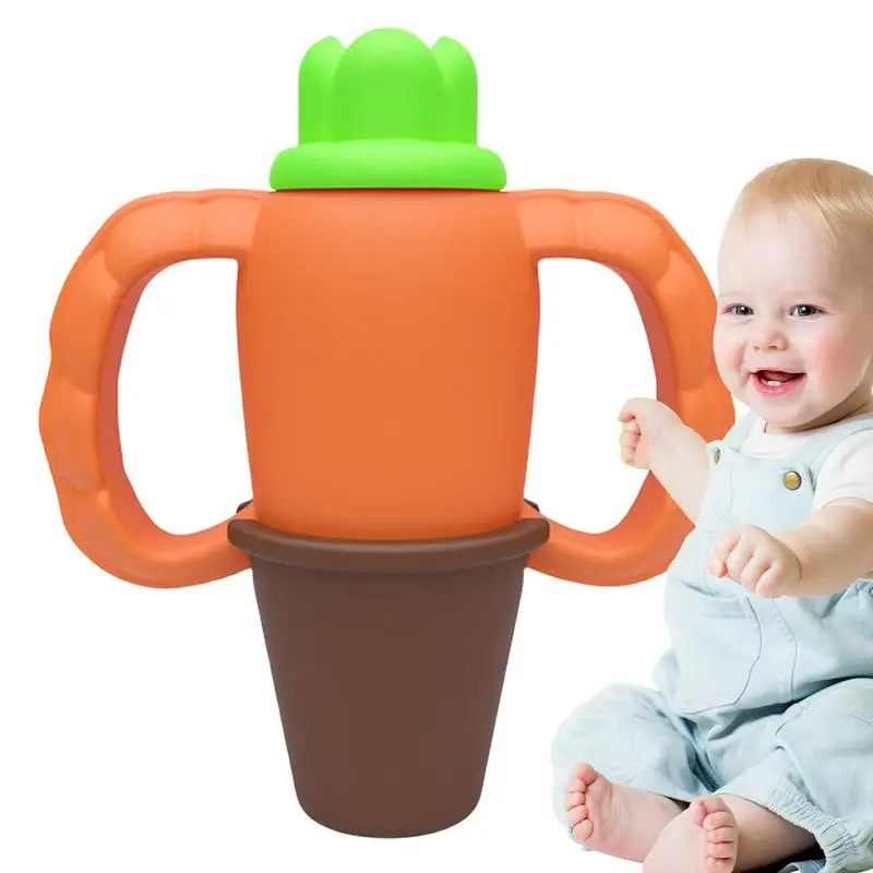 

Silicone Chew Toys Kids Newborns Children Chewing Toys Pacifiers Silicone Teether Toys Kids Feeder For Eating Fruits Foods