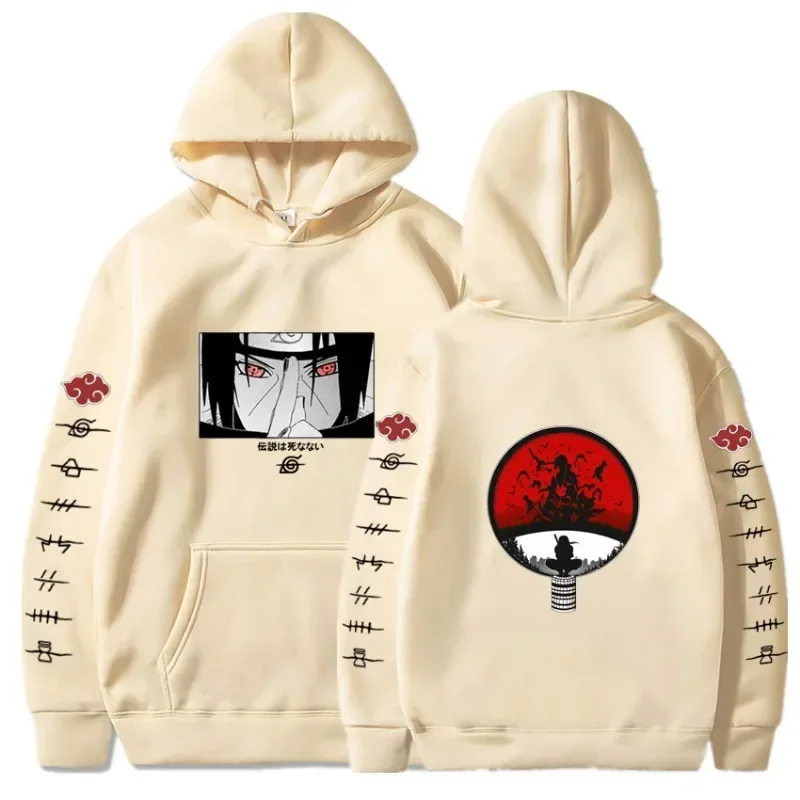 Itachi Felpa Naruto Uomo Naruto Anime Hoodie For Man Women Uchiha