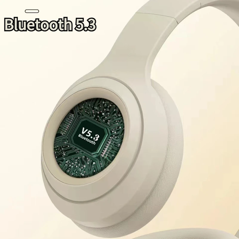 Premium Over-Ear Wireless Bluetooth Headphones with HD Mic and Noise Reduction