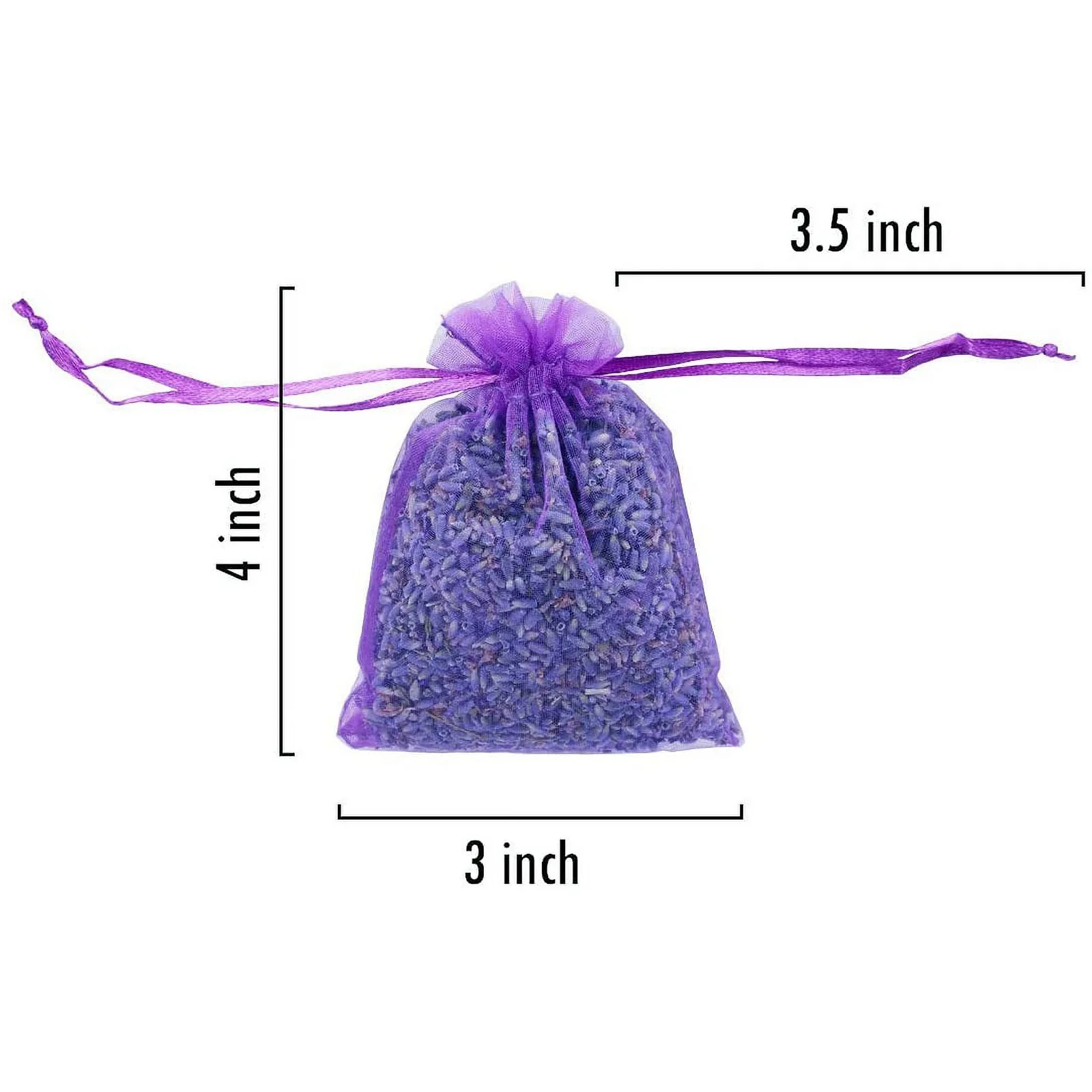 16PC Bag Of 16 Sachets Dried Lavender Flower Lavender Sachets For Drawers And Closets home fragrance products