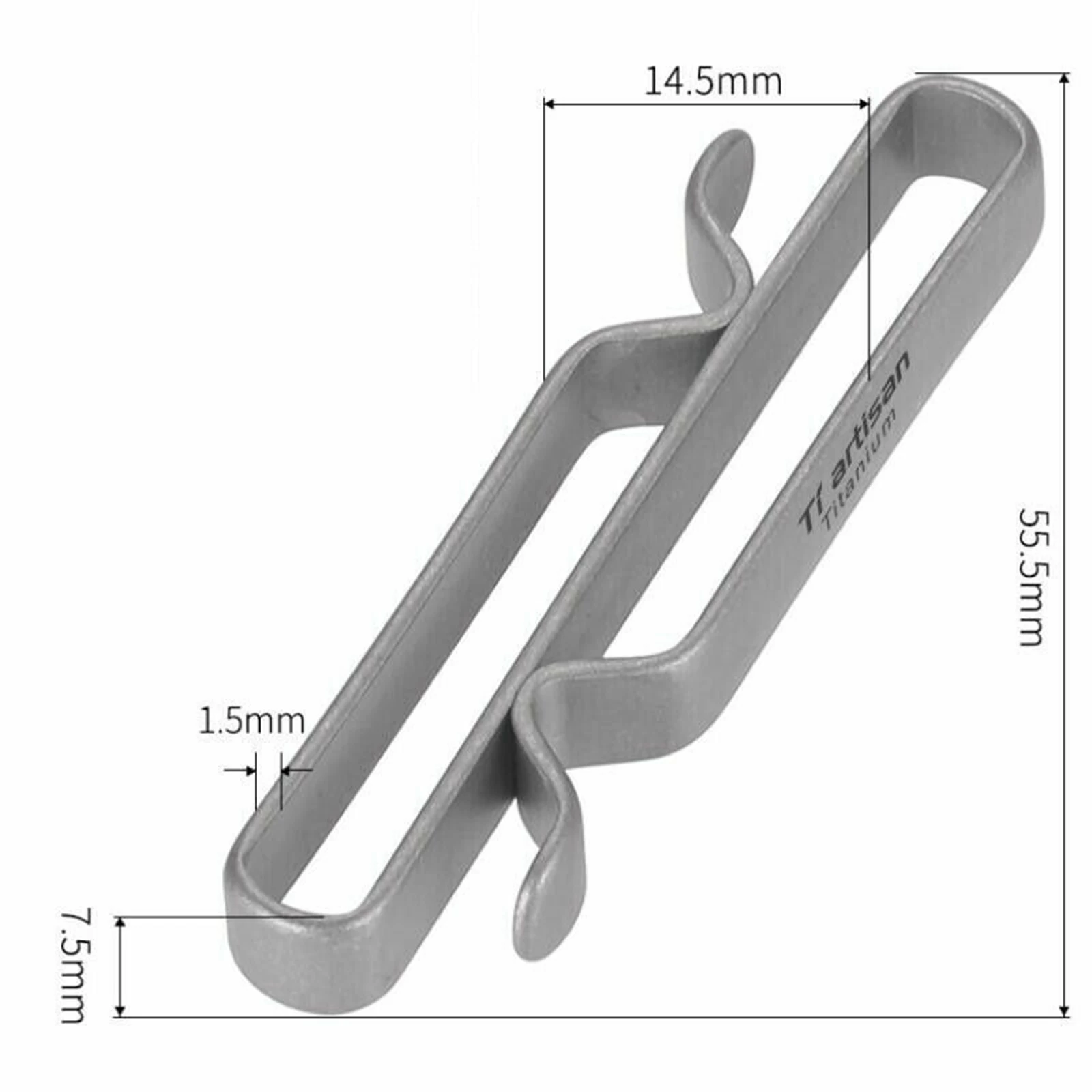 Titanium Alloy Keychain Key Ring Quick Waist Belt Hanging Buckle Key Ring Holder Portable Multifunctional Hook Anti Slip Cord