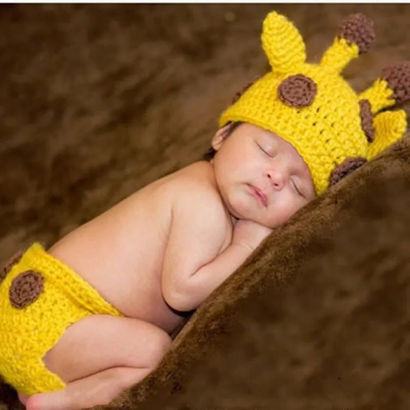 

Baby Clothes New Born Photography Outfit Crocheted Handmade Costume Photography Accessories