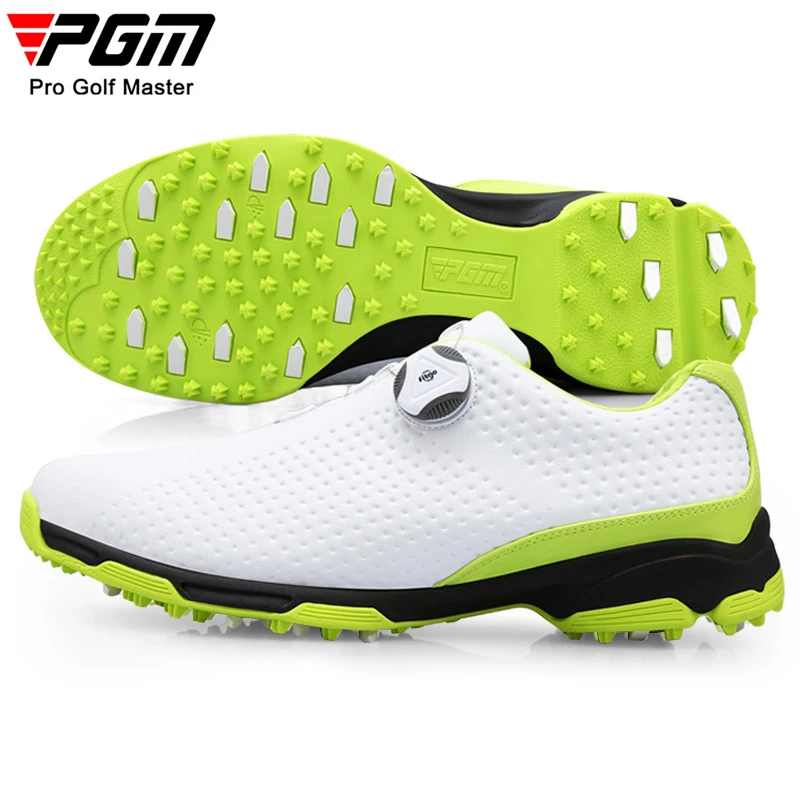 

PGM Waterproof Men Golf Shoes Professional Lightweight Golfer Footwear Outdoor Golfing Sport Trainers Athletic Sneakers XZ095