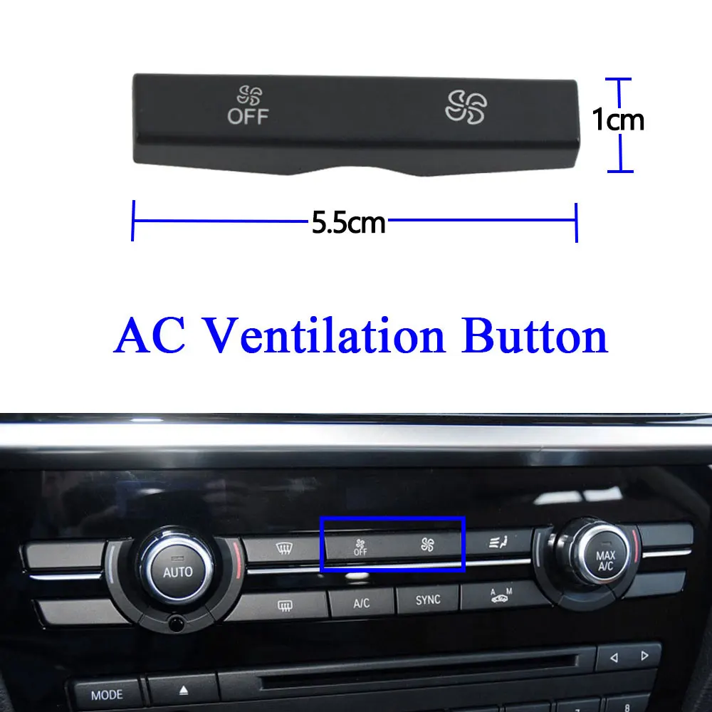 Bocchetta Aria Condizionata Per BMW X3 F25 E X4 F26 - Kit Riparazione Clip E Griglia Ventilazione - Numero OE 64229184141