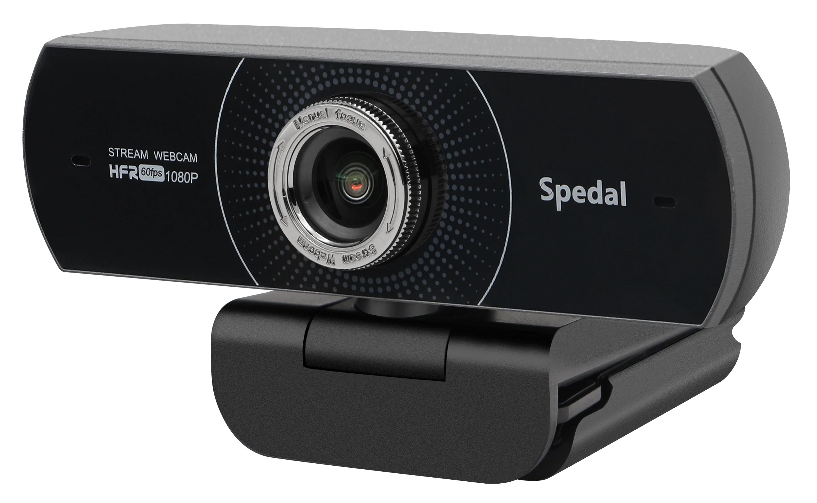 HD 1080P 60fps USB Streaming Webcam with Microphone