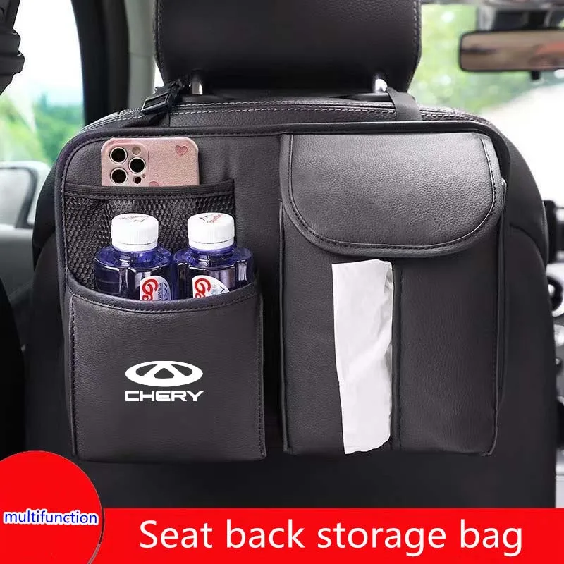 

Suitable for Chery TIG GO 3/3x/5x arrizo 3/5/7E3E5 car seat back storage bag hanging bag rack storage box mobile phone bag