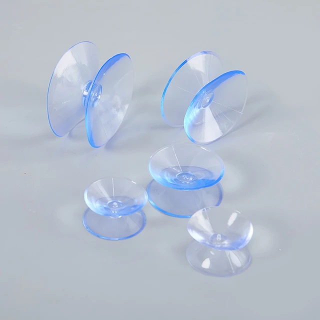 30mm)Ventouses Double face 10 pièces, ventouses pour verre et