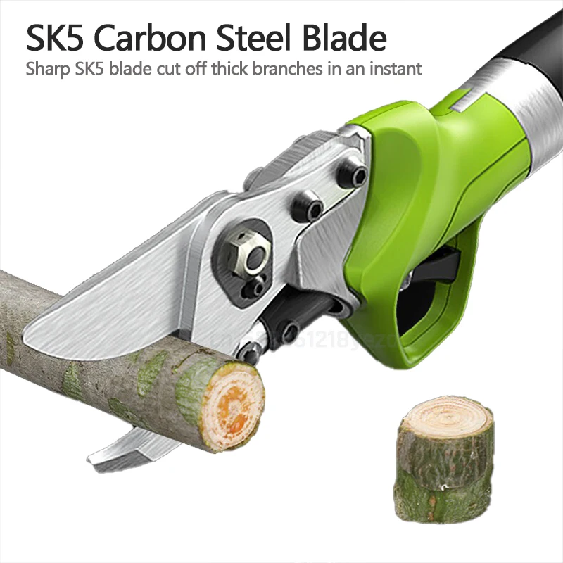 Greenworks Electric Scissors Brushless Motor 40V Home Garden 3.5mm Pruning Shear Professional Cordless Lopper Original Bare Tool 3