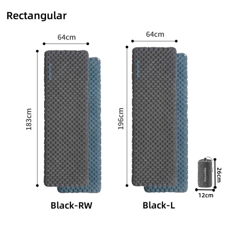 Naturehike R-Value Materasso da Campeggio 3,2/8,8 cm per Adulti - Letto da Campeggio Pieghevole - Tappetino singolo per Adulti - 0,4 kg - Leggero per Escursionismo, Pesca, Viaggi [Certificato SGS