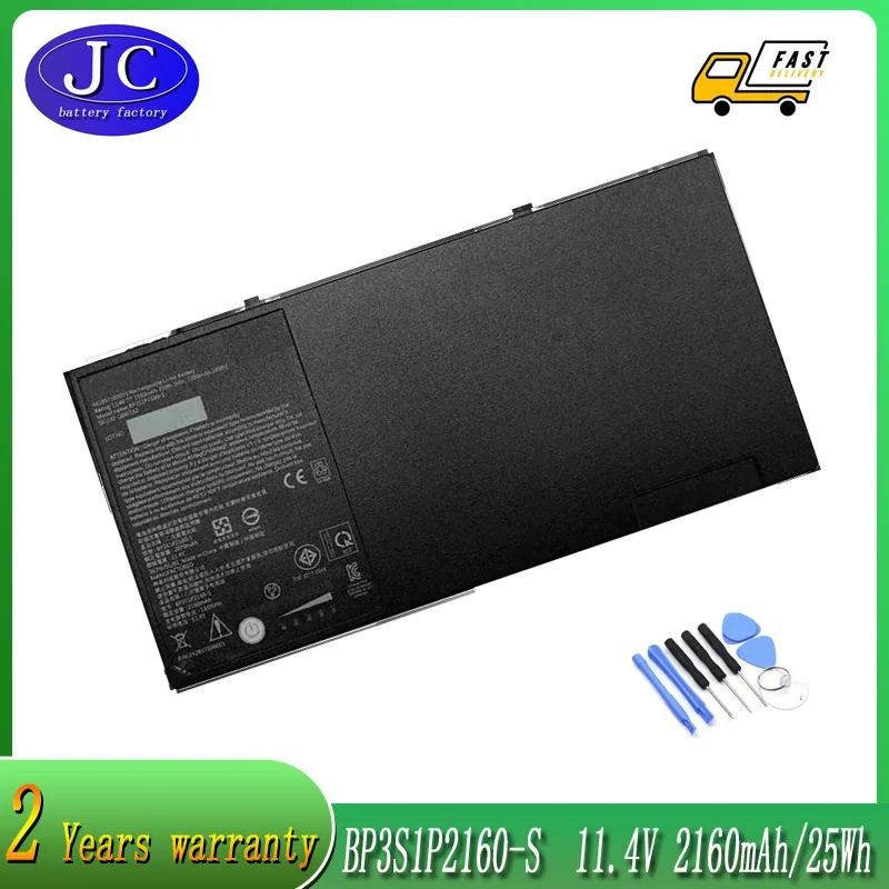 Jcljf Nuova Batteria Per Laptop Bp3S1P2160 Bp3S1P2160-S Per Tablet Getac F110 Serie G8M3X2 441857100001 P/N:24285710000 11.4V 2160Mah