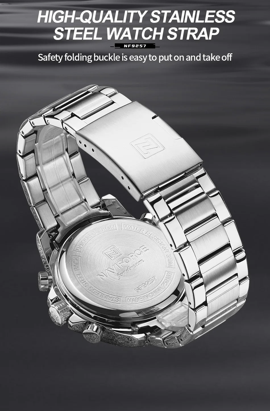NAVIFORCE 9257 Men’s Watch 10