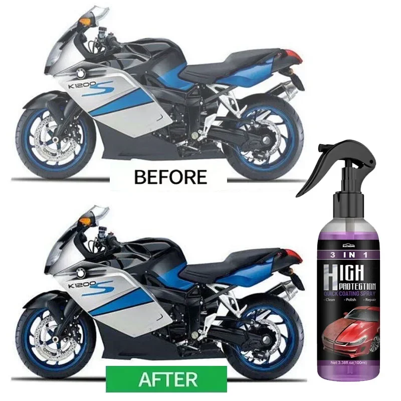 Ceramic Coating Spray for Motorcycle and Car Protection