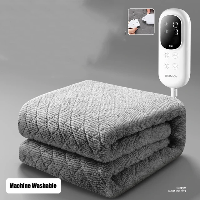 Battery Pack Electric Blanket Temperature Warm Electric Blanket Free  Shipping Heat Mattress Couverture Chaude Hiver Heating - Electric Blankets  - AliExpress