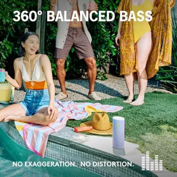 MEGABOOM 4 Portable Waterproof tooth Speaker with Immersive 360-Degree Sound and Balanced Bass, Floating Speaker with 20-Hour B 2