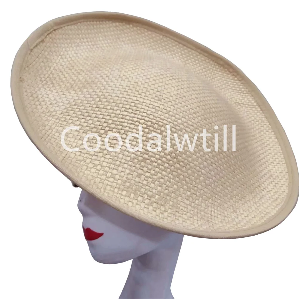 Weiße Hochzeit Mesh Fascinator Hut neue Mode Frauen Kirche Kopf bedeckung Netz Braut Mariage Milli nery Cap Femme Chapeau Cap Party – Detail 5