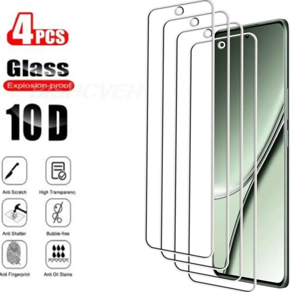 

4 шт. закаленное стекло для Realme GT5 240 Вт 6,74 дюйма 2023 RealmeGT5 GT 5 150 Вт защита для экрана Защитная стеклянная пленка 9H