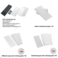 Wet Palettes Paint Palettes And 10 Acrylic Palettes Paper for Model Paint Paint Tray palettes Paint Holder 2