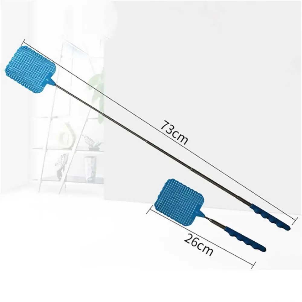 Fly Swatter Long Handle Adjustable Extendable Telescopic Plastic Home Insect Killer