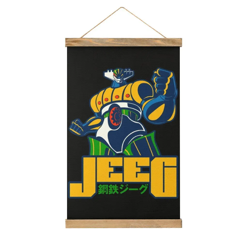 Mechas 02 Mazinger Z Steel Jeeg Robot Kotetsu Dark Great 2 Canvas Hanging Picture Pittura Divertente Soggiorno Decorazione Della Parete Divertimento