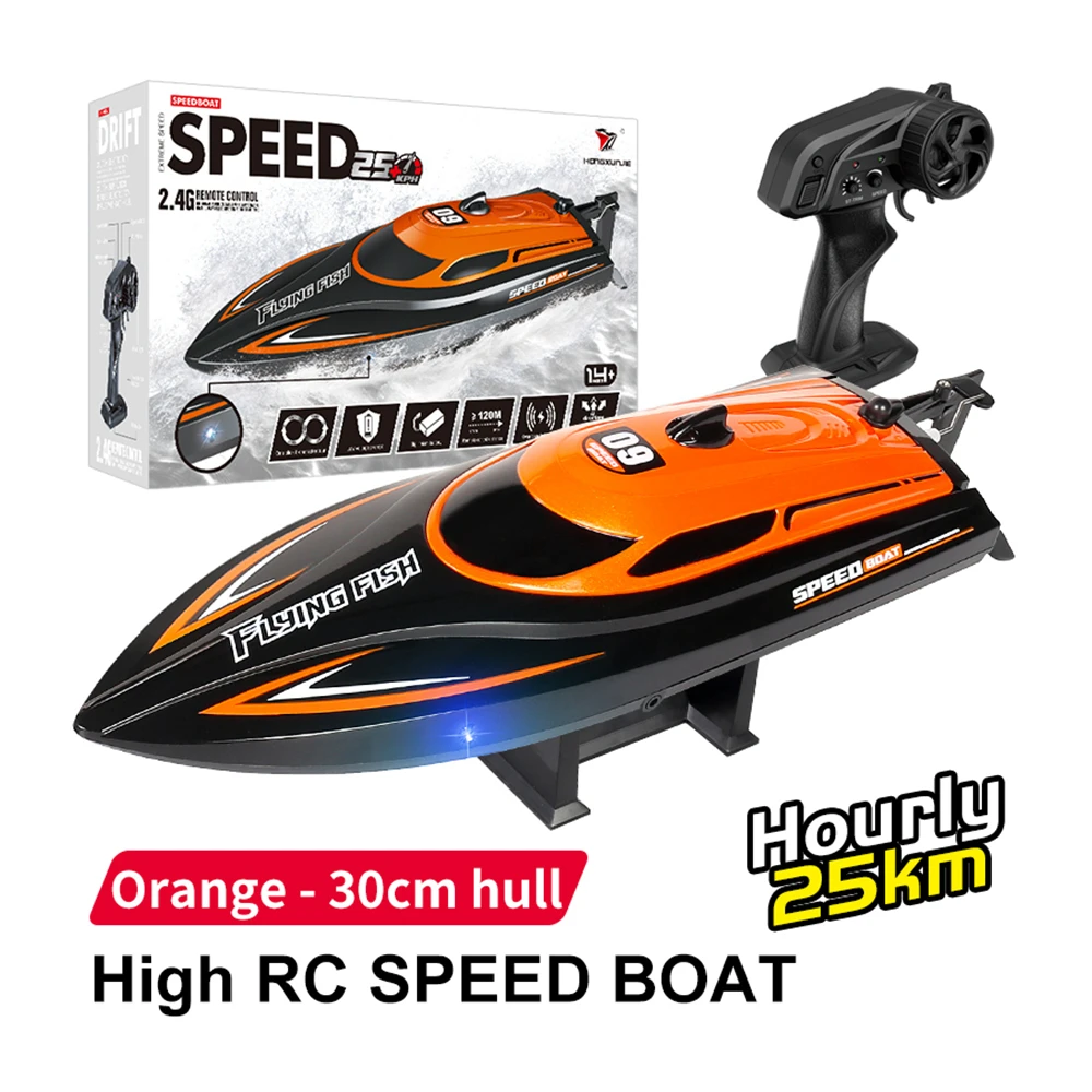 9IMOD RC Boat HJ812 2.4G 25KM/H Remote Control Speedboat for Kids