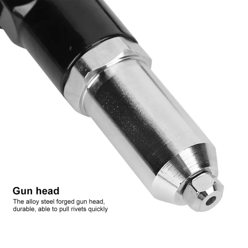 리벳 건 어댑터 인서트 세트 내구성이 뛰어난 고경도 합금강 전기 핸들 도구