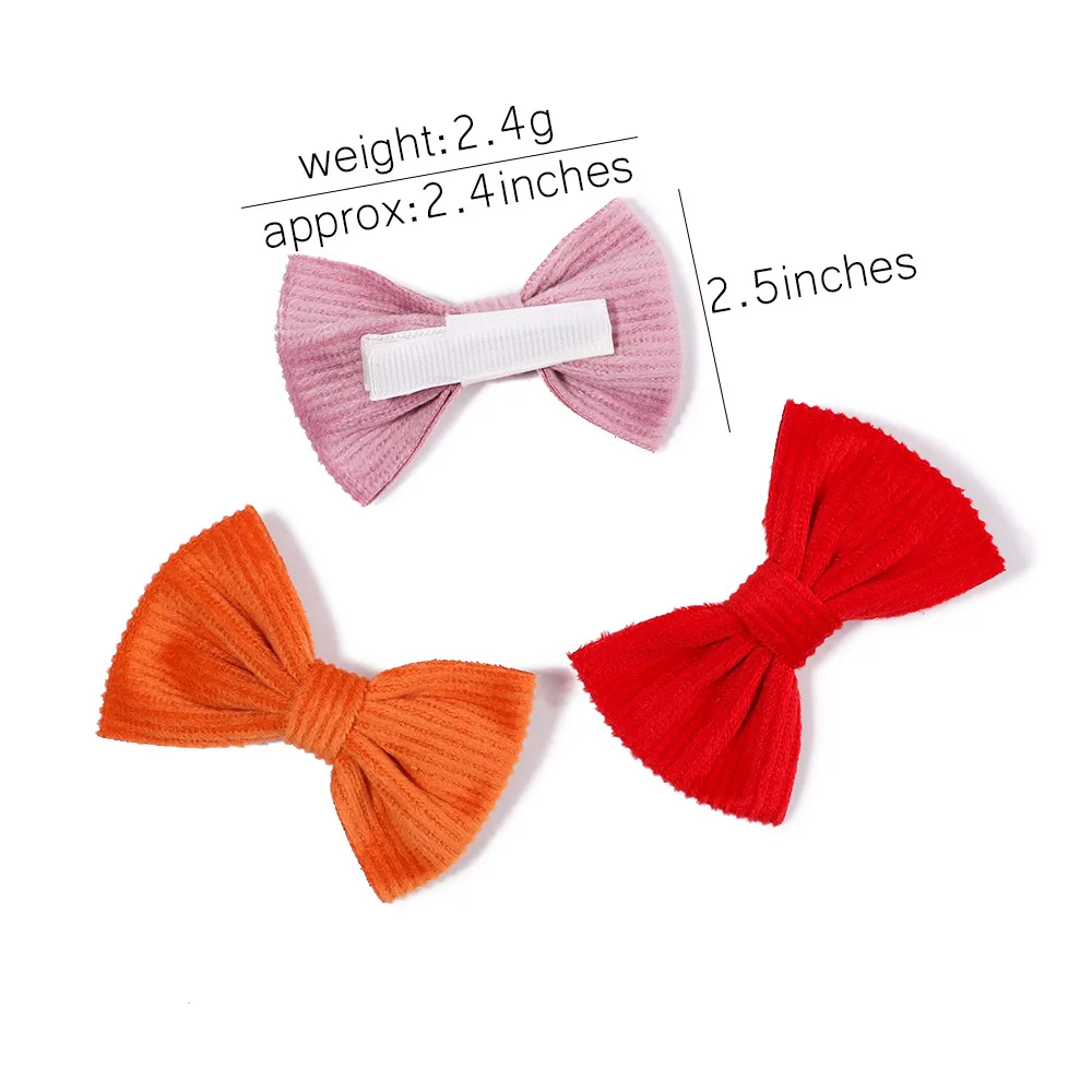 1pc Velvet Hair Bows Pink Hair Ribbon Clips Big Fall Alligator Clips Hair  Accessories for Women Girls Toddlers Kids Baby Wedding - AliExpress