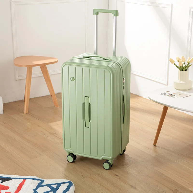 PLUENLI Luggage Case Women Large Capacity Size Password Lock Trolley Case Universal Wheel Wear-resistant Men Big Travel Suitcase