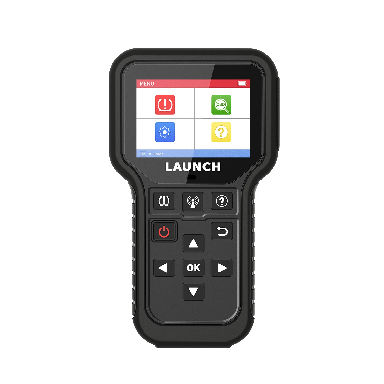

Launch Car Diagnostic Tool CRT501IE Tire Pressure Detector To Activate The OBD Diagnostic System
