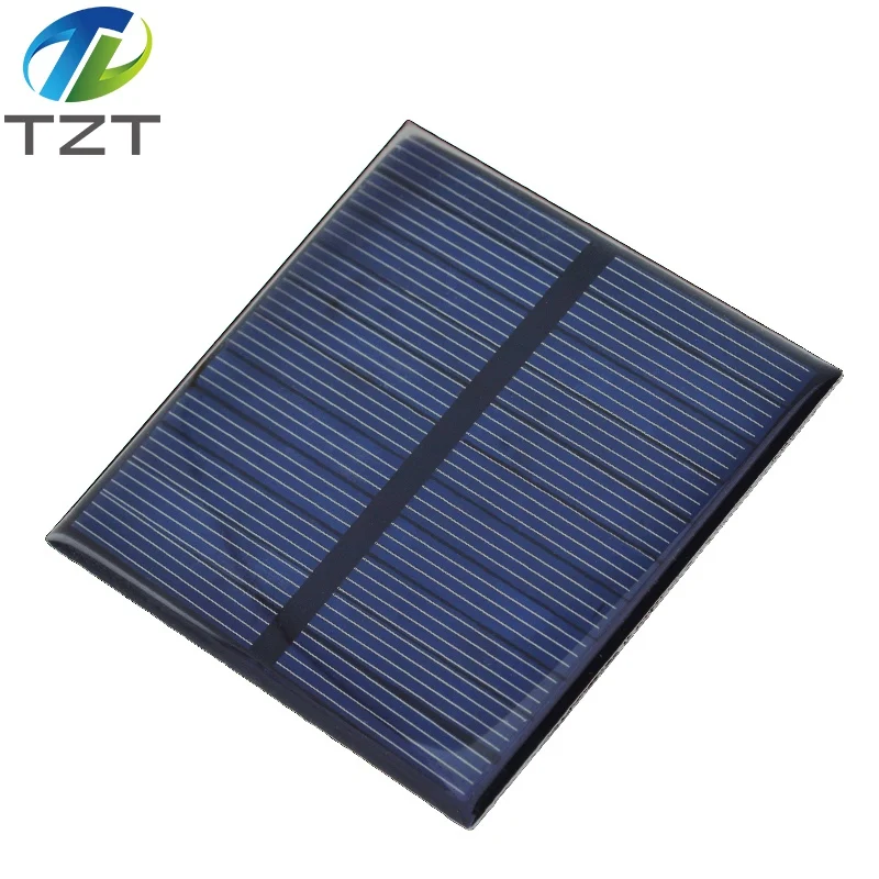 Compact High-Efficiency Polycrystalline Solar Panel for DIY Charging Projects