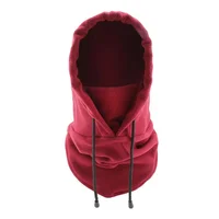 Winter Men's and Women's Hats Fashion Warm Hats Waterproof Warm Wool Balaclava Hats Hooded Neck Warm Hiking Scarves 2