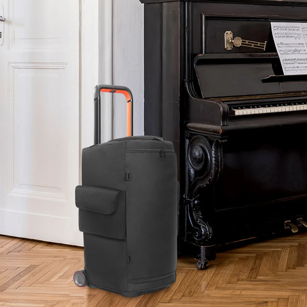 Speaker Carry Cover with Mic Pocket Portable Speaker Dust Case Wear Resist Double-Sided Speaker Storage Bag for JBL PARTYBOX 520