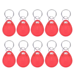 Colorful 100 - Pack RFID 125KHz Proximity Keyfobs for Access Control and Time Attendance (Grey)