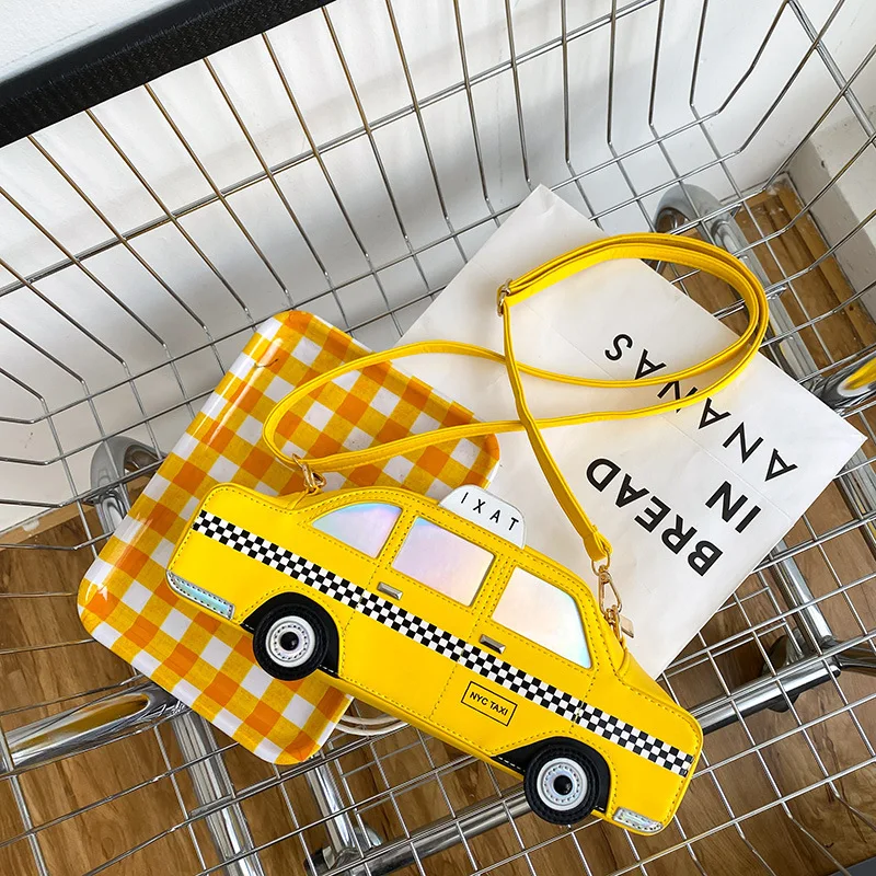 Bag Shoulder Creative Taxi Funny Personality Crossbody Women Handbags For Women Casual High-Quality Messenger Versatile Luxury