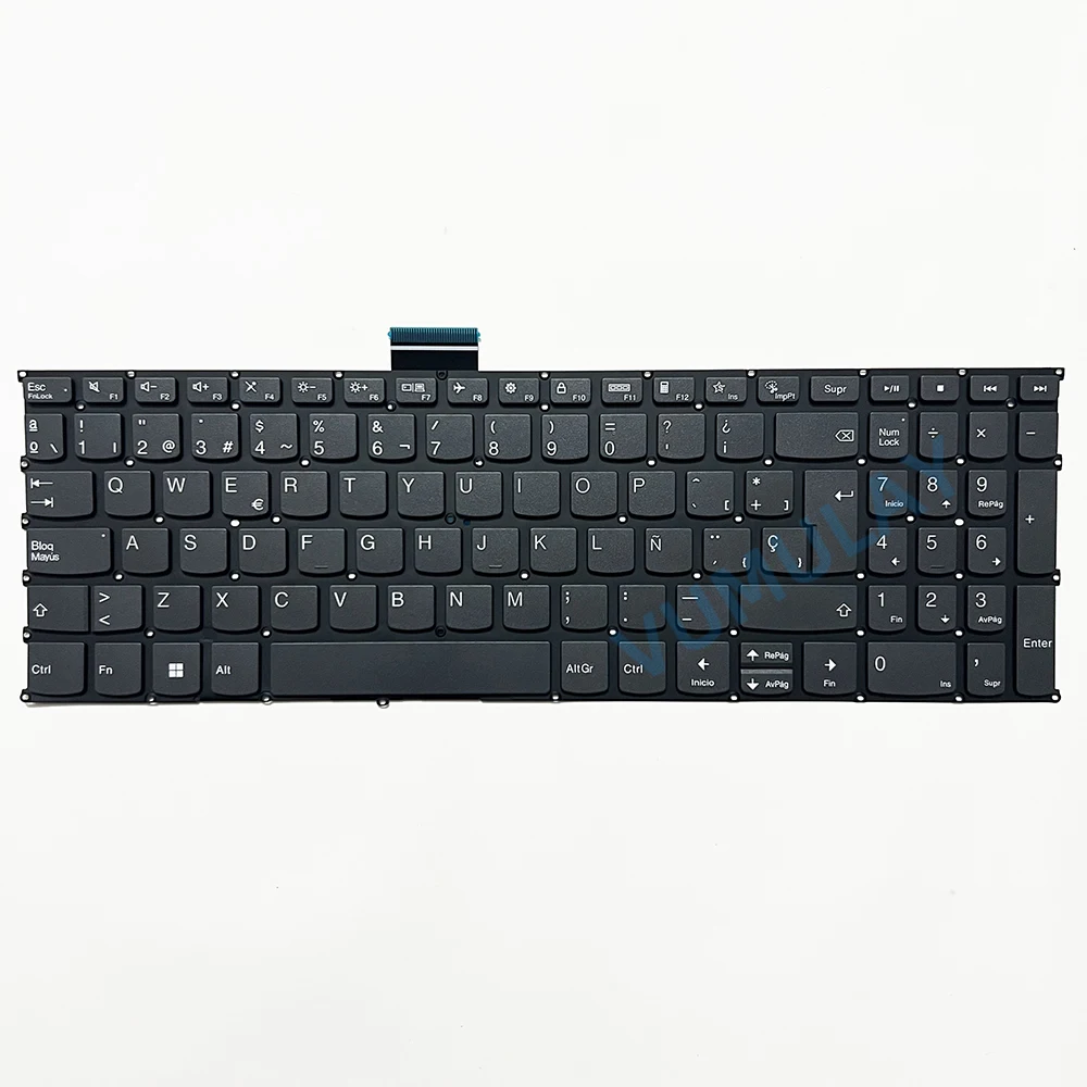 ES Spanish Keyboard for Lenovo Ideapad 3-15ITL6 82H8 3-15ADA6 3