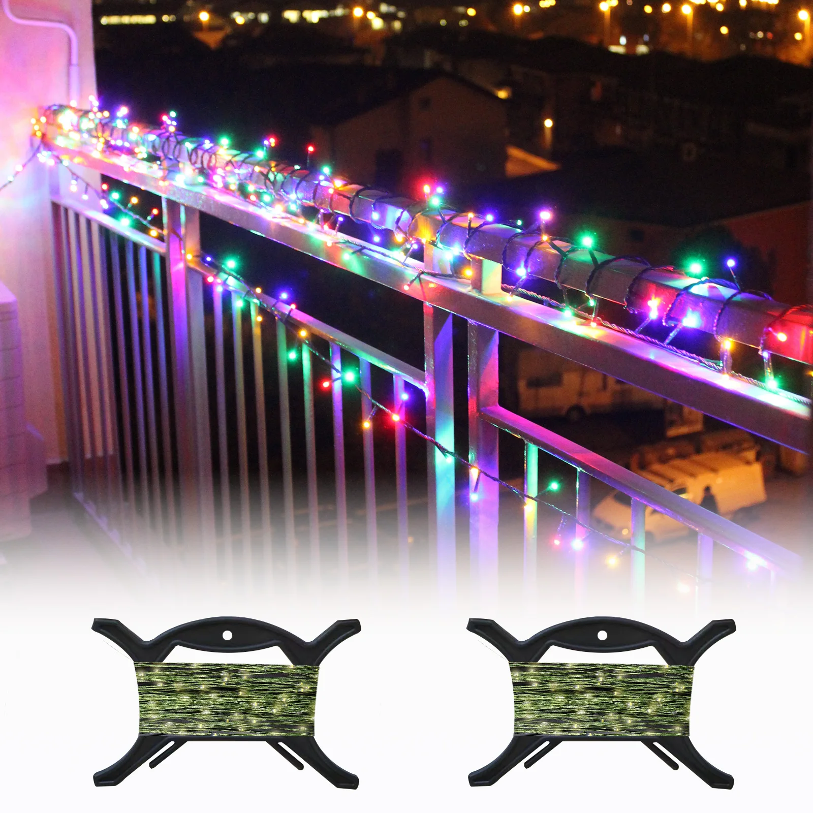 1 Pc Rope Winder All Purposes Light Storage Holder Extension Cord Reel Wire Board Cable Organizer for Christmas Lights