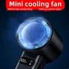 refrigeration Handheld Turbo Fan Mini Portable Hand Fan, USB Rechargeable Personal Fan,  Small Pocket Fan with 100 Speed 1