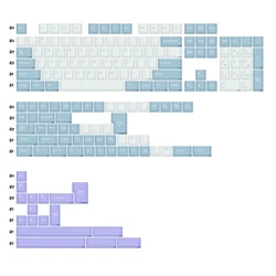 Cherry Profile PBT Double Shot Keycap Set - GMK Carbon Design, 176 Keys (GMK Illusion)