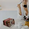 Transparent Acrylic Cosmetics Storage Box Makeup Holder Jewelry Make Up Organizer For Home Plastic Desktop Storage Boxes 3