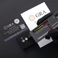 0.1-2 Carat D VVS Solitaire Moissanite Stud Earrings For Women Men Solid 925 Sterling Silver Sparkling Wedding Birthday Jewelry - Image 2