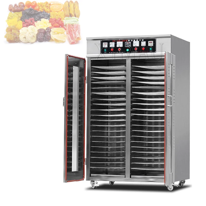 

220V 4000W 40/50-Layers Food Dehydrator Commercial Home Dual-Use Food Dryer Stainless Steel Fruit Vegetable Drying Machine