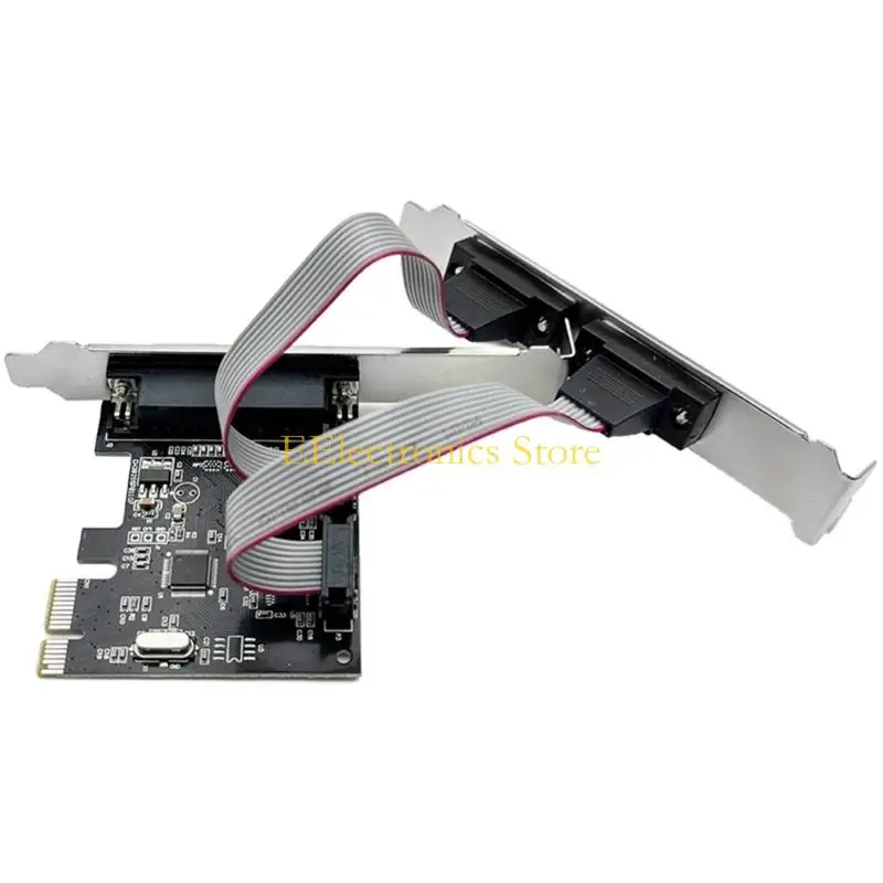 B03C 확장 카드 어댑터 변환기 PCIE RS232 산업용 애플리케이션을 위한 2 포트 1 포트 병렬 LPT 확장
